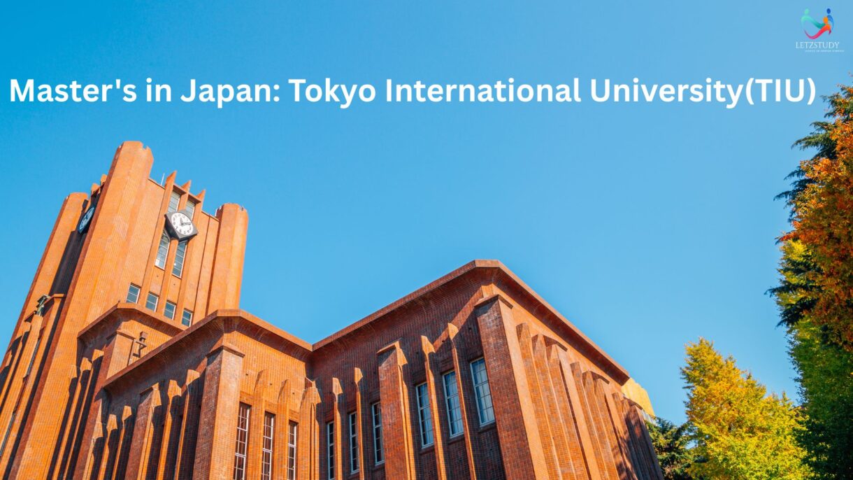 Master's in Japan: Tokyo International University(TIU)