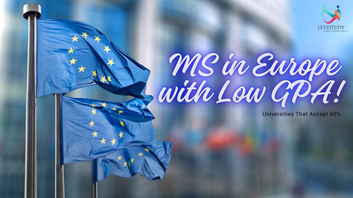 Study Masters in Europe with a Low GPA