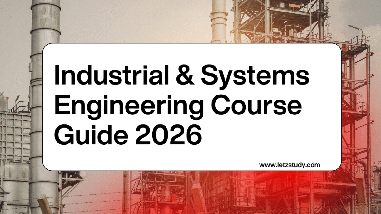 Industrial & Systems Engineering Course Guide 2026